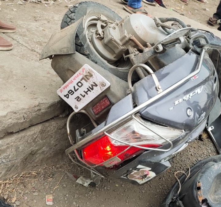 नांदगांव ४० गांव रोडवर. पिंपरखेड येथे अपघात एक ठार