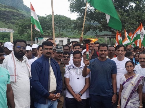 (बघा व्हिडीओ) आझादी का अमृतमोहत्सव निमित्त अंकाई किल्ल्यावर हेरिटेज वॉक