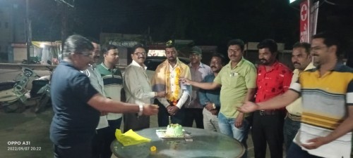 हर्षल सूर्यवंशी यांचा वाढदिवस साजरा