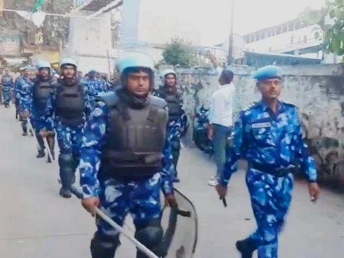 है तैयार हम – मनमाड मध्ये सुरक्षादलाचे संचलन