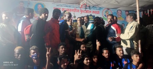 राज्यस्तरीय फुटबॉल स्पर्धेत जालना संघाने मारली बाजी