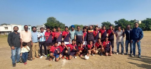 नांदगाव तालुकास्तरीय फुटबॉल स्पर्धेत गुड शेफर्ड स्कूल विजयी.