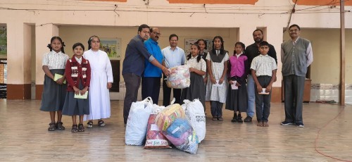 “माझे शहर स्वच्छ शहर” उपक्रमाला संत झेवियर हायस्कूल शाळेच्या विद्यार्थ्यांचा पाठिंबा