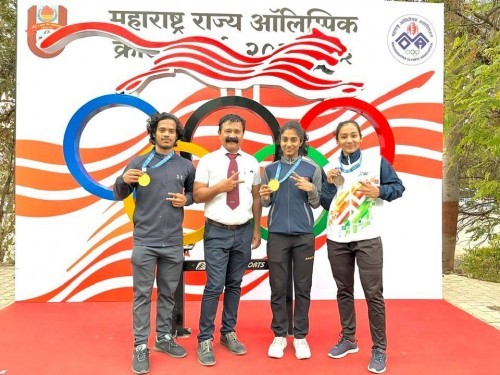 बघा  व्हिडिओ – पुणे येथे सुरू असलेल्या महाराष्ट्र राज्य ऑलिम्पिक गेम्स मध्ये मुकुंद आहेर व दिया व्यवहारे ला सुवर्णपदक नूतन दराडे ला कांस्यपदक