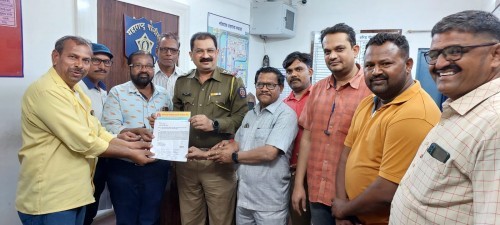 पत्रकार शशिकांत वारिशे यांच्या हत्यार्यांना कडक शासन व्हावे – नांदगाव मनमाड पत्रकार संघाचे निवेदन