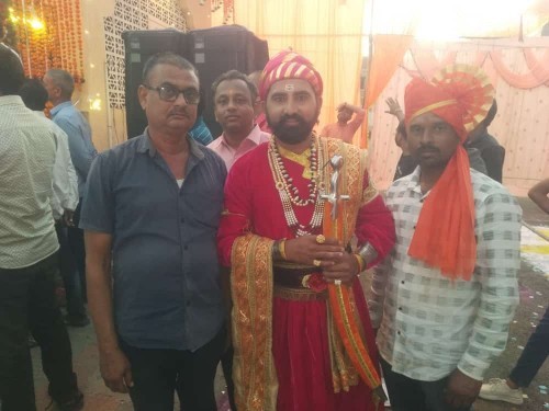 नांदगाव शहरात छत्रपती शिवाजी महाराज जयंती साजरी
