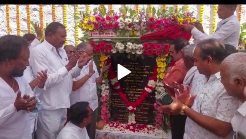 बघा व्हिडिओ-श्री संत शिरोमणी सावता महाराज मंदिर सभा मंडपाचे  आमदार सुहास आण्णा कांदे यांच्या हस्ते भूमिपूजन