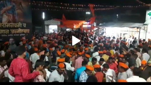 बघा व्हिडिओ – मनमाड शहरामध्ये प्रभु श्रीराम जन्मोत्सव उत्साहात साजरा