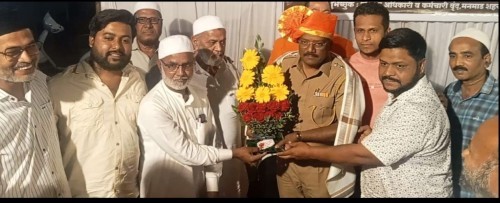 फुले शाहू आंबेडकर मुस्लिम विचारमंच तर्फे पोलीस प्रशासनाला निवेदन