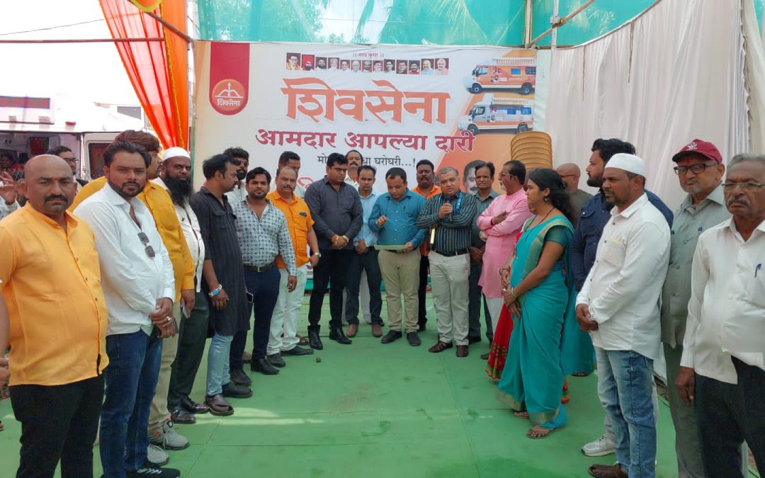 इंदिरा कॉलनी येथे आमदार आपल्या दारी महाशिबिरास उत्स्फूर्त प्रतिसाद