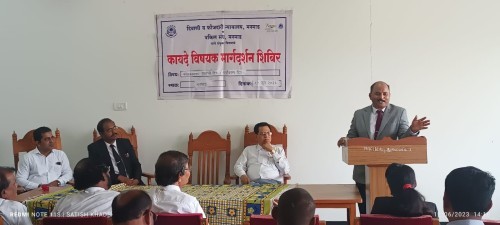 मनमाड दिवाणी व फौजदारी न्यायालयात बाल कामगार विरोधी दिन व पर्यावरण दिनानिमित्त शिबीर संपन्न