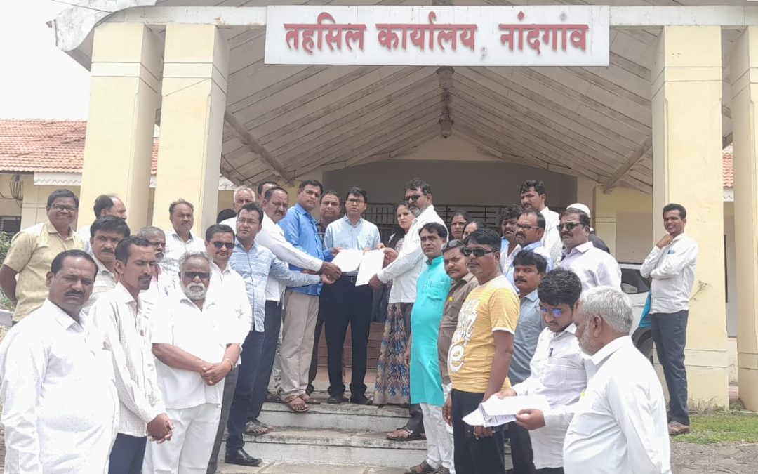 मनोहर भिडे यांच्या विरोधात समता परिषदेचे तहसिलदार यांना निवेदन