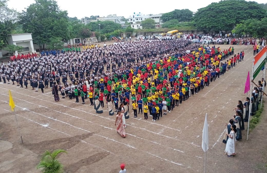 कासलीवाल विद्यालयात स्वातंत्र्यदिन उत्साहात साजरा