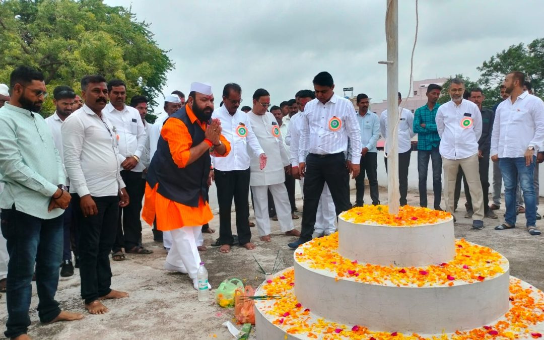 माथाडी भवन येथे स्वातंत्र्य दिवस साजरा