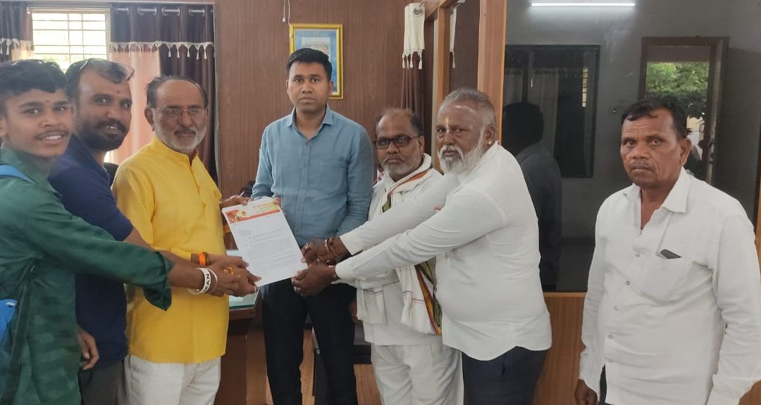 नांदगाव तालुक्यात त्वरित दुष्काळ जाहीर करावा – शिवसेना (उबाठा) गटाची मागणी