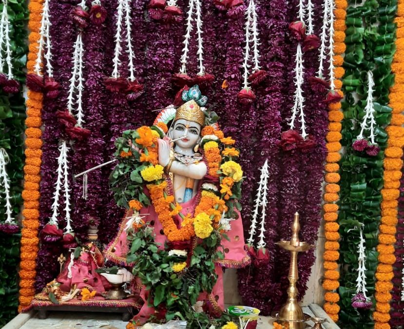 मनमाड शहरामध्ये श्रीकृष्ण जन्माष्टमी उत्साहात साजरी