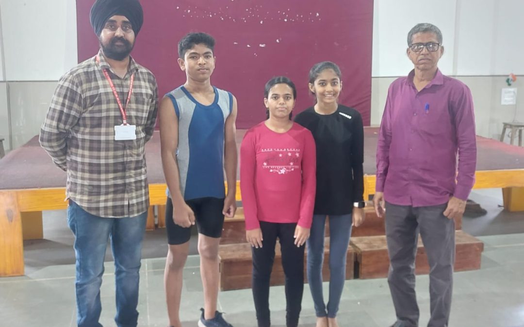 नांदगाव तालुका स्तरीय योगासन स्पर्धेत गुड शेफर्ड स्कूल विजयी