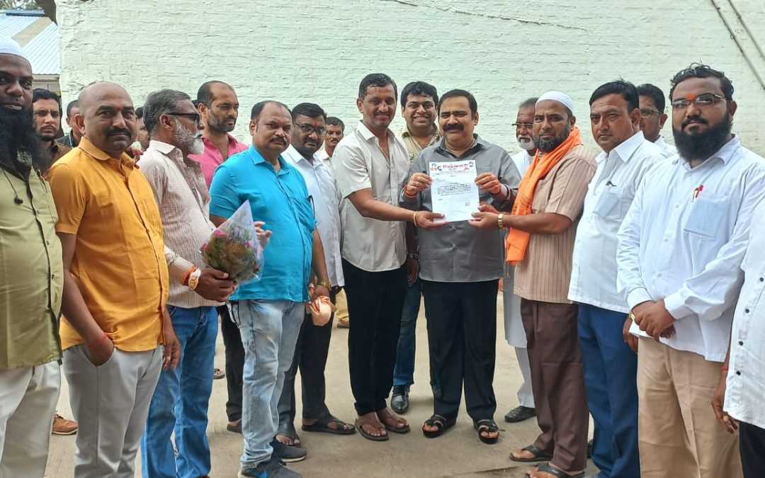 शिवसेना अल्पसंख्यांक विभाग नाशिक ग्रामीण जिल्हाध्यक्ष पदी एजाज रेहमान शाह यांची नियुक्ती