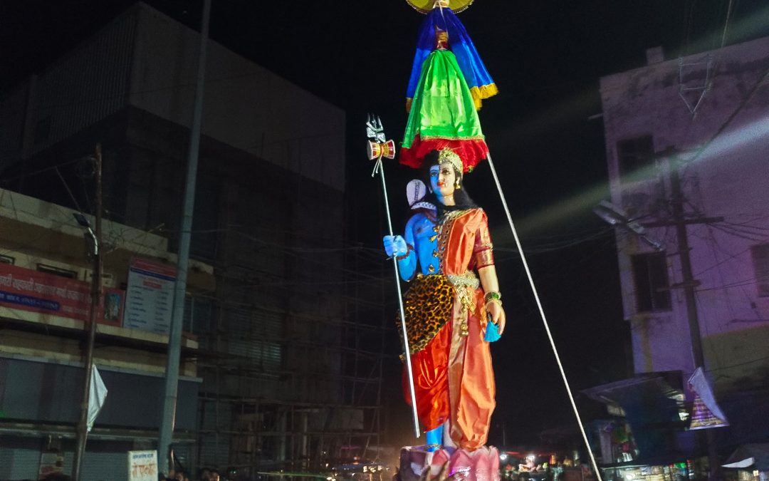 नांदगाव येथे गोगा महाराज उत्सव साजरा