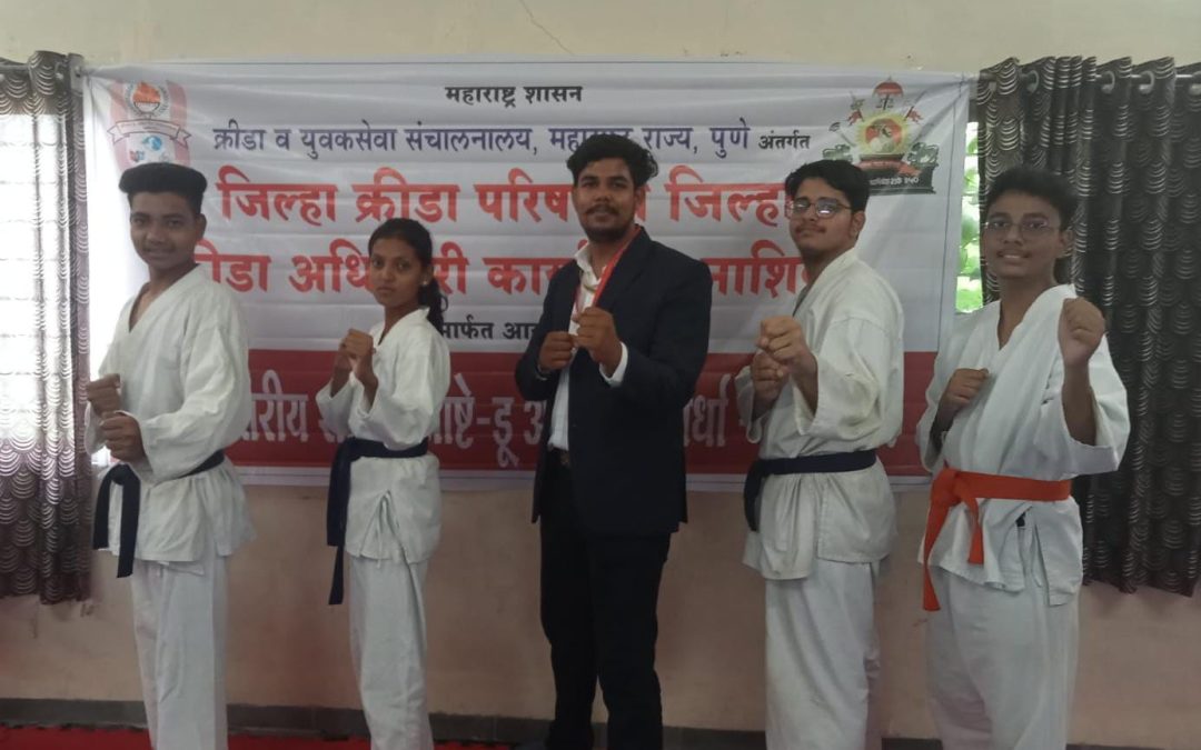 मनमाड कनिष्ठ महाविद्यालयाच्या खेळाडूची आष्टेडू आखाडा आणि यूंग मुन दो विभागीय स्पर्धेसाठी निवड