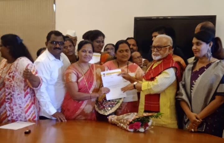 अखिल भारतीय महात्मा फुले समता परिषद नांदगाव तालुका अध्यक्ष पदी सौ. चंद्रकला बोरसे