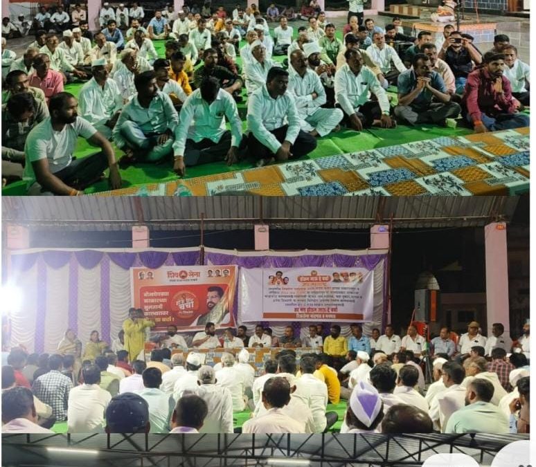 निमगाव, कळवाडी आणि सौंदाणे गटात होऊ दे चर्चा अभियान संपन्न