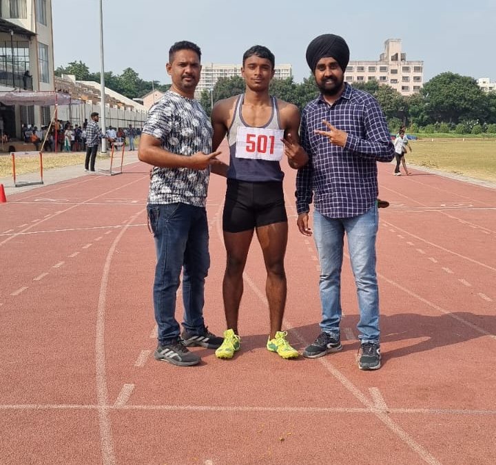 गुड शेफर्ड स्कूलच्या ओम चोरमले याची राज्यस्तरीय मैदानी स्पर्धेसाठी निवड.