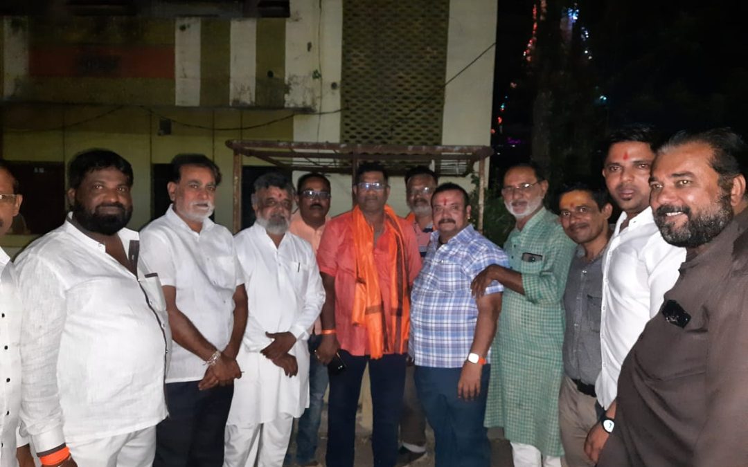 शिवसेना मनमाड शहरप्रमुख माधव शेलार यांच्या कार्याचा सन्मान
