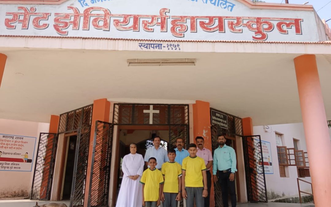 जिल्हास्तरीय आंतरशालेय मैदानी  स्पर्धेत सेंट झेवियर हायस्कूलच्या विद्यार्थ्यांचे यश