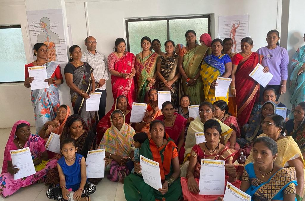 अखिल भारतीय महात्मा फुले समता परिषद नांदगाव तालुका आणि शहर  महिला आघाडी कार्यकारिणी जाहीर