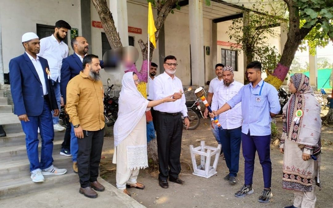 एच.ए.के. हायस्कूल अँड ज्यु. कॉलेज, मनमाड मध्ये वार्षिक क्रीडा महोत्सव साजरा.