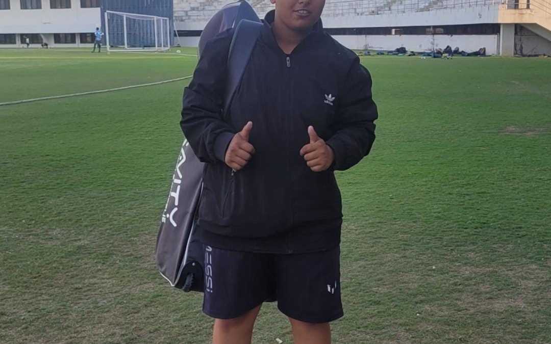 भुमी क्रिकेट अकॅडमीतील साक्षी शुक्लाची निवड चाचणी सामण्यात फलंदाजीत नाबाद खेळ