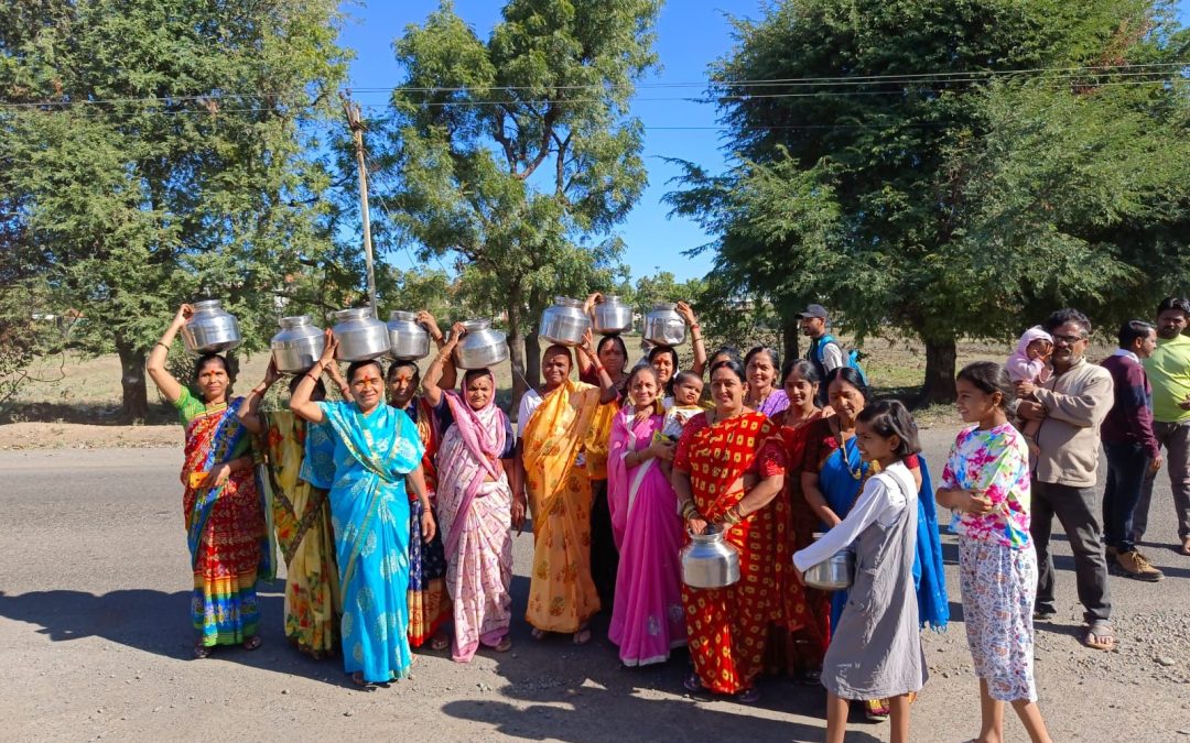 बघा व्हिडिओ – नांदगांव ला पाणी- बाणी