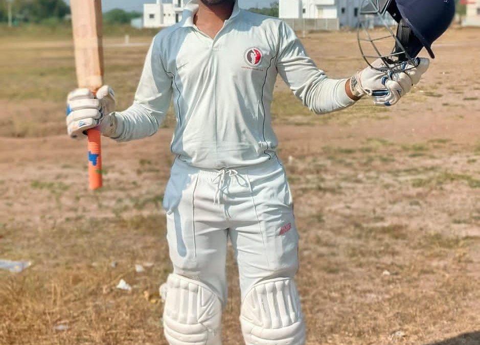 भुमी क्रिकेट अकॅडमीतील शुभम बिडगरची नंदुरबार जिल्हा क्रिकेट आसोसिएशन संघात निवड