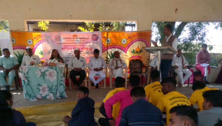मा.तात्यासाहेब तथा विश्वासराव देवरे,महाविद्यालय उमराणे व सावित्रीबाई फुले पुणे विद्यापीठ यांच्या संयुक्त विद्यमाने राष्ट्रीय सेवा योजना श्रम संस्कार शिबिराचे समारोप.