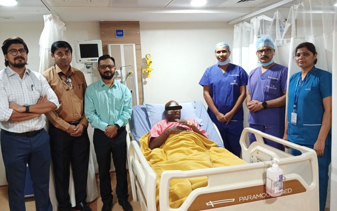 “ म्युकर मायकोसिस ” या जीवघेण्या आजारातून डॉक्टरांनी वाचवले रुग्णाचे प्राण –  शर्थीचे प्रयत्न ठरले यशस्वी