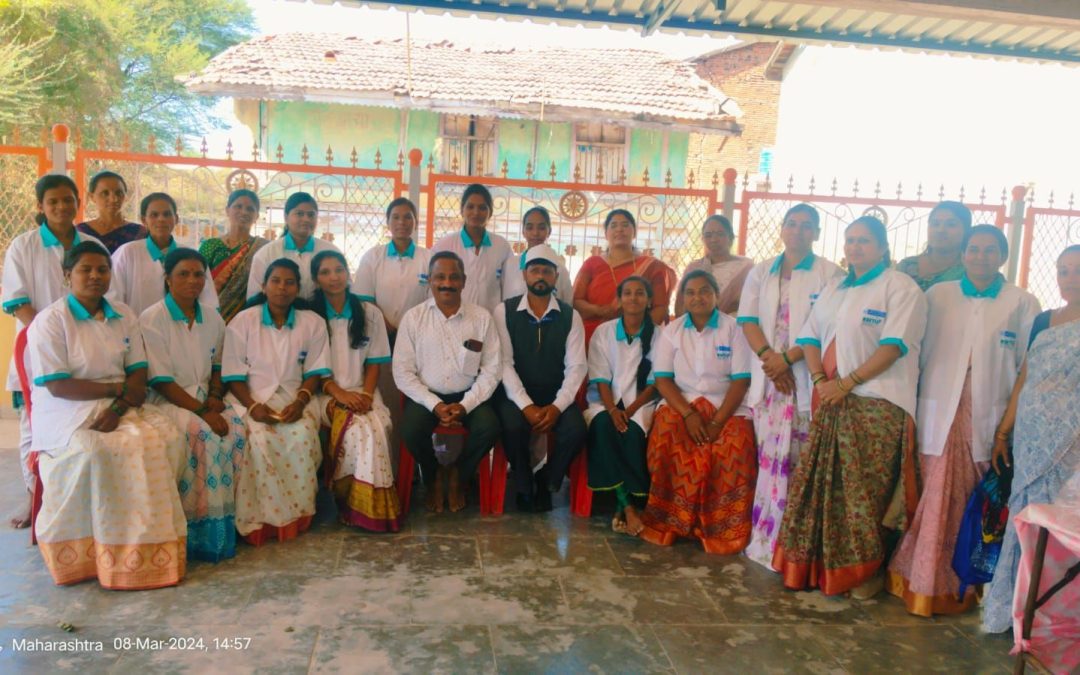 महाबँक आर-सेटी ग्रामीण स्वयंरोजगार प्रशिक्षण सस्थेतर्फे मोफत 6 दिवसाचे उद्योजकता विकास प्रशिक्षण शिबिराचा निरोप समारंभ 