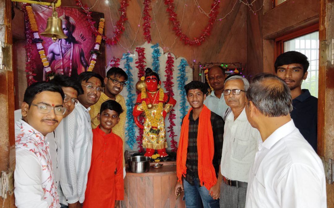 एफ.सी.आय रोड, दक्षिणमुखी हनुमान मंदिरात श्रीराम जन्मोत्सव मोठ्या उत्साहात संपन्न