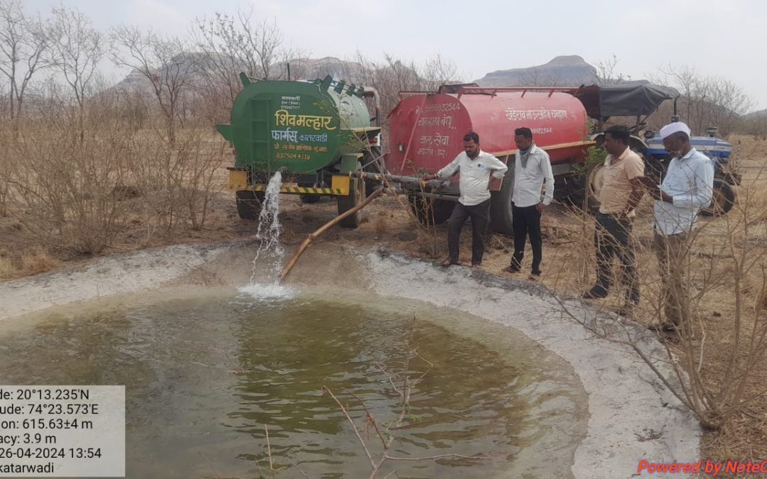 अखेर वन विभागाने घेतली तहानलेल्या प्राण्यांची दखल