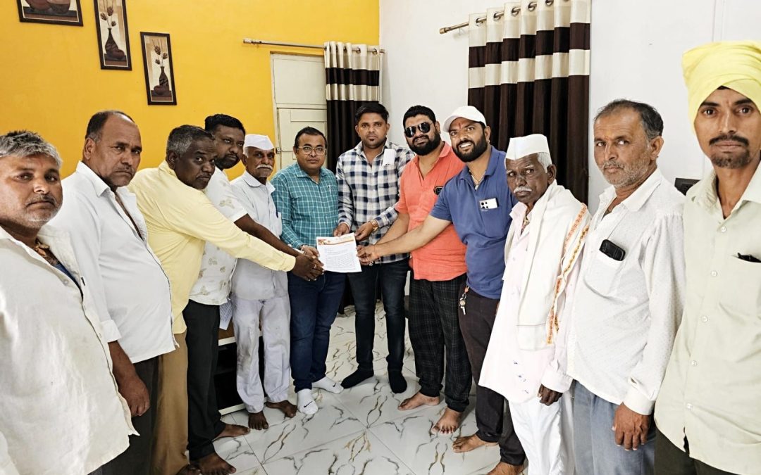 करंजवण पाणी योजनेतील पाणी आरक्षित करण्यासंदर्भात शिवसेनेचे निवेदन
