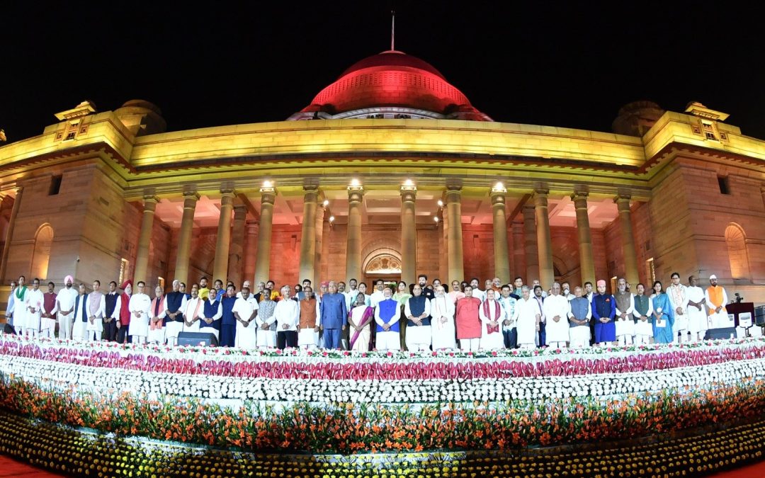 केंद्रीय मंत्रिमंडळ;कोणाला कोणते खाते