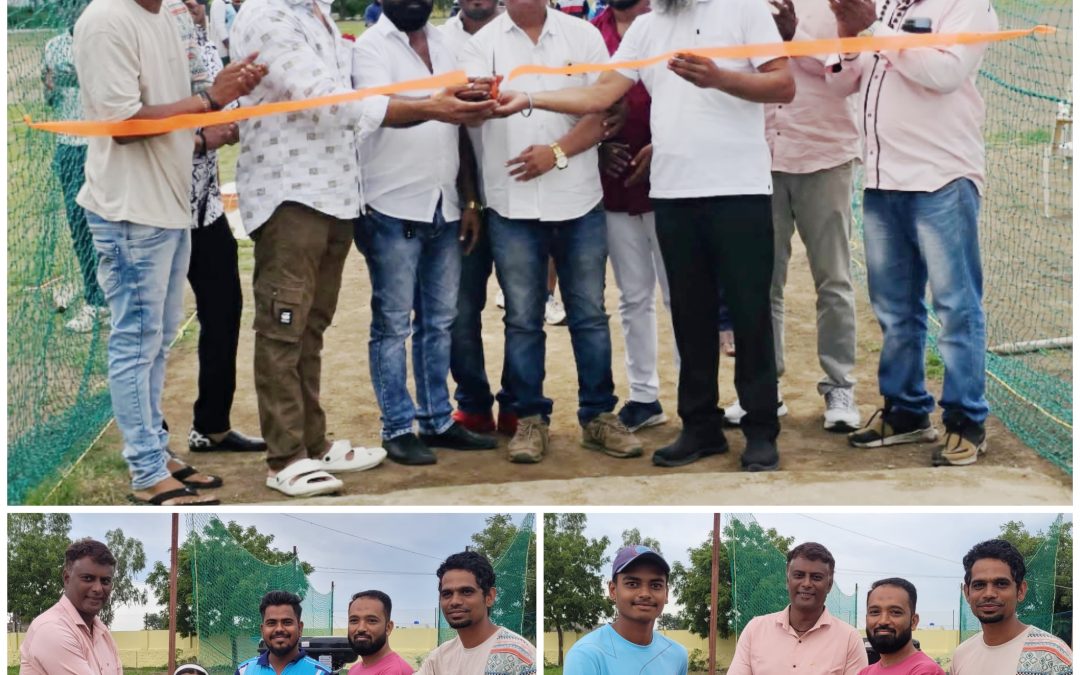 मनमाडला क्रिकेट सिक्स हिटिंग स्पर्धा संपन्न