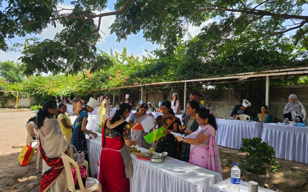 कासलीवाल स्कूलमध्ये माता पालकांसाठी कुकिंग बॅटल (कुकिंग विदाऊट फ्लेम्स ) स्पर्धेचे आयोजन…..