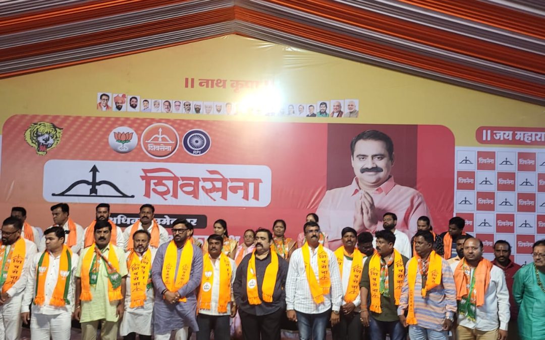 भाजपा ➖ शिवसेना मित्र पक्ष महायुतीचे उमेदवार सुहास अण्णा कांदे यांचे विजया साठी भाजपा मैदानात