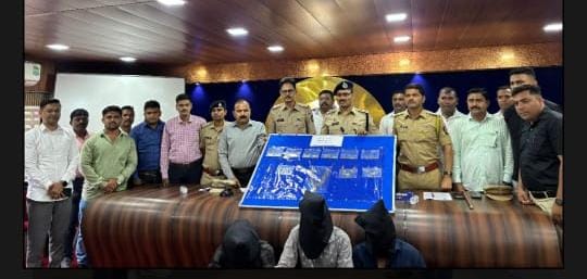 मनमाडमधील धाडसी घरफोडी करणारे तीन सराईत गुन्हेगार अटकेत, १ कोटी ५ लाखांचा माल जप्त