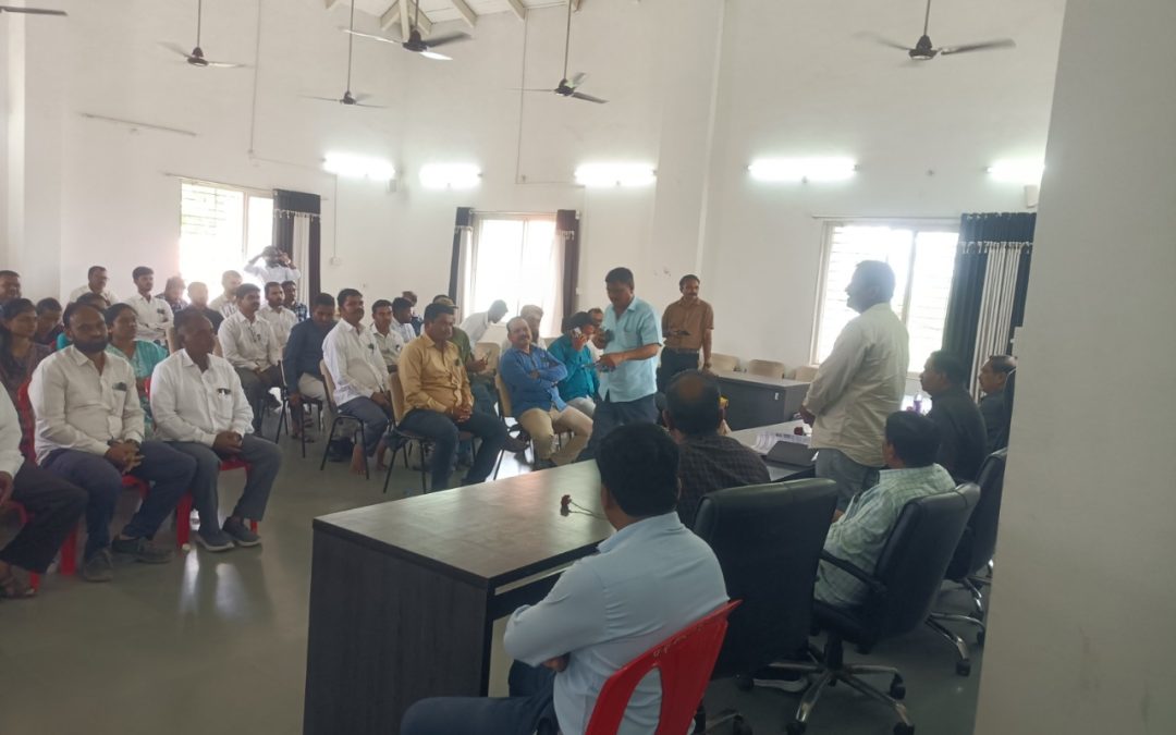 नांदगाव पंचायत समिती मध्ये कृषि दिन साजरा
