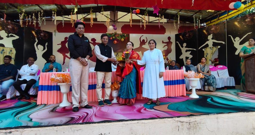 सेंट झेवियर हायस्कूलमध्ये वार्षिक स्नेहसंमेलन व पारितोषिक वितरणाचा कार्यक्रम मोठ्या उत्साहात संपन्न
