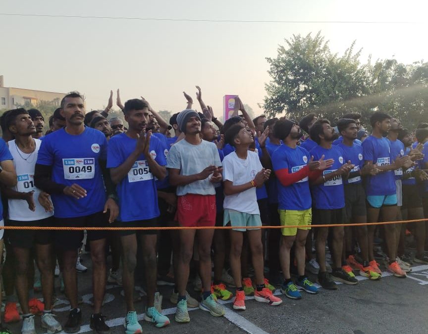 युवा फाउंडेशन आयोजित ”नांदगाव रन” मध्ये शेकडो नांदगावकरांचा सहभाग