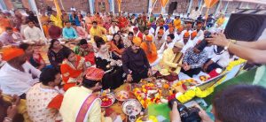 छत्रपती शिवाजी महाराज जयंती निमित्त दुग्धाभिषेक सोहळा – नांदगावात उत्साहाचे वातावरण नांदगाव :सुमित कुमार जगधने