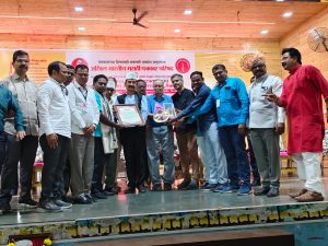 नांदगाव–मनमाड मराठी पत्रकार संघाला राज्यस्तरीय वसंतराव काणे आदर्श तालुका पुरस्कार मनमाड :